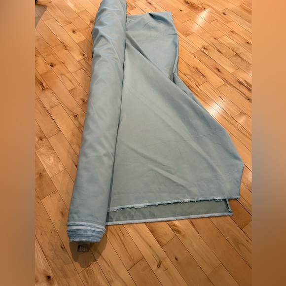 Sateen Upholstery Fabric - Muted Seafoam Green - Picture 2 of 3